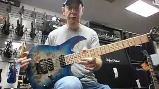 Ibanez RG652 в цвете Ghost Fleet Blue Burst!