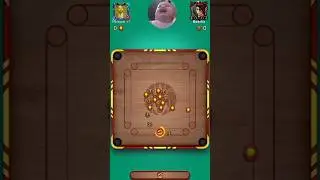 funny gameplay carrom pool game #carrompool #carrom #carromdiscpoolautoplay #gaming