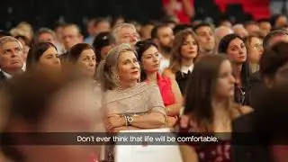 Emotivas palabras de los padrinos de las graduaciones 2018