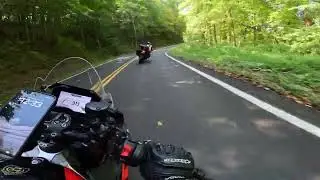 Tail of the Dragon - Friday - Kyle chasing Kyle down the tail
