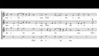 Gombert: Missa Beati omnes - Kyrie - Beauty Farm