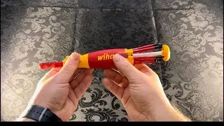 Wiha WH-38611 multi bit screwdriver  , practical and smart