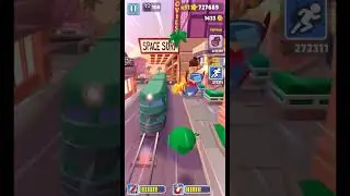 Subway Surfer Hollywood Gameplay with Cinematic Visuals 🎥 #shorts #subwaysurfers