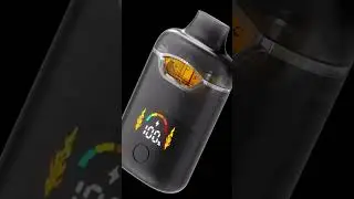 Dual chamber vape pen with tap screen smart digital display empty vaporizer wholesale ceramic coil