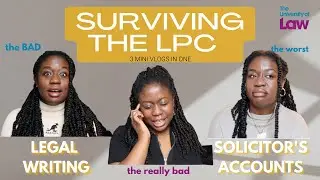 SURVIVING THE LPC | JAN EXAM EDITION | UNIVERSITY OF LAW (3 IN 1 VLOG)