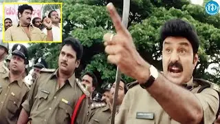 Telugu Movie Leatest Bala Krishna Mass Warning Scene |@idreamwarangal