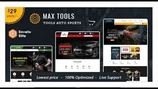 Max Tools - Opencart Multi-Purpose Equipment Theme | Themeforest Templates