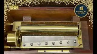 4 Air Overture Music Box by Lecoultre. Playing the Overture to Anacréon by Luigi Cherubini C.1803
