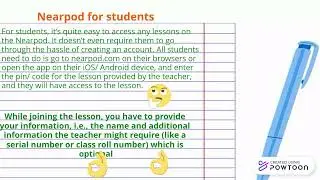 Nearpod-Matching pairs activity for students.