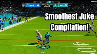 The Smoothest Juke Compilation in Madden 24!#gaming #madden24