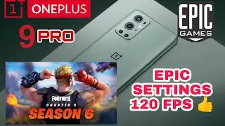OnePlus 9 PRO Gaming Test Fortnite Gameplay 120 FPS
