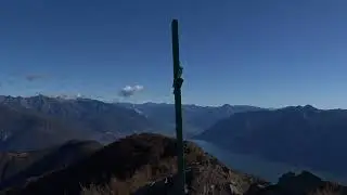Rundblick vom Pizzo Leone im Tessin