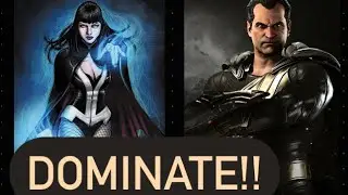 This duo DOMINATES boss Black Lightning Injustice 2 mobile