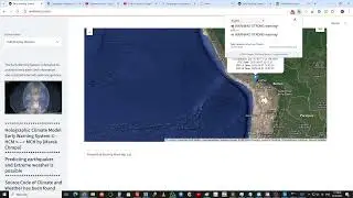 2025 06 07 17 54 Earthquake extreme weather warning Holographic climate model PEru Chile Bolivia