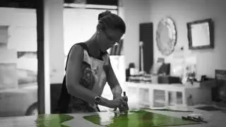 Birth of Light: making of a stained glass window