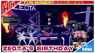 【PSO2NGS】Fun Moment:Zeota's Birthday Party