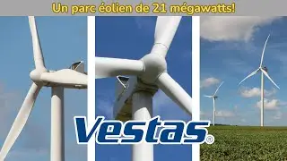 Des &eacute;oliennes Vestas V117 | Helfaut