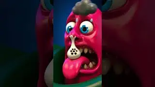 puncture soul vs honeybees fight  #3danimation #cartoon