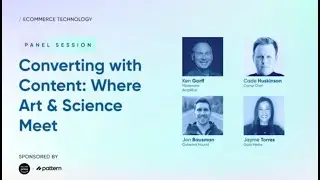 Accelerate23 Speaker Series | Converting with Content: Where Art & Science Meet