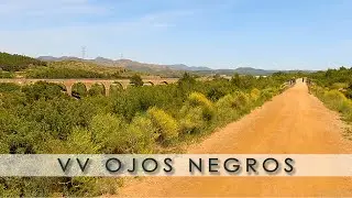 Via Verde Ojos Negros - biking over the hills to the far away sea - Teruel to Valencia
