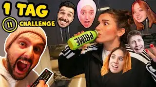 Ich habe 24 STUNDEN eine PAUSE CHALLENGE MIT ALLEN MEINEN FREUNDEN & MEINER FRAU GEMACHT...