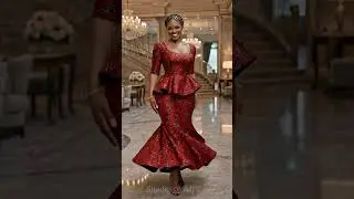 Elegant African Print Dress for Women | Luxury Ankara Fashion Inspiration #ankaradress #ankaragown