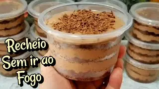 MISTUROU TÁ PRONTO! RECHEIO SEM IR AO FOGO QUE FICA INCRÍVEL DE TÃO MARAVILHOSO!