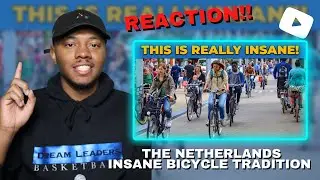 Netherlands People's Insane Bicycle Tradition 🇳🇱 - Explore Europe | REACTION!