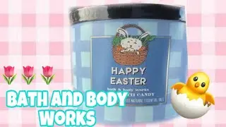 Bath and Body Works Easter 2022 New Spring 2022 BATHANDBODYWORKS EASTER CANDLES