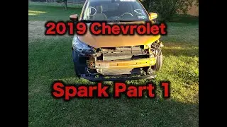 Rebuilding A Wrecked 2019 Chevrolet Spark Part 1