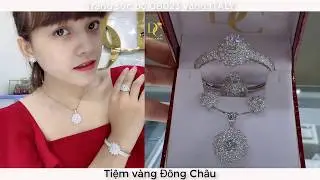 Trang sức bộ v&agrave;ng &yacute; gb023