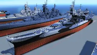 Обзор флота сервера Minecraft Ship Archives