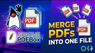 Java PDF Creation: 6. Merge Multiple PDFs into One with PDFBox | @AmitRanjan