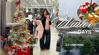 Медленные зимние дни в моей жизни | Рождество, распаковка DJI, Новый год и т.д.