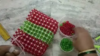 SAKTHI VIDEO -646 BEADS HANDBAG MAKEING... PART 3/3