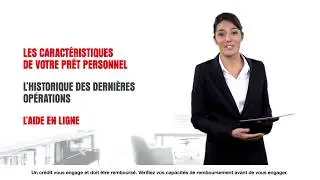 G&eacute;rez votre pr&ecirc;t personnel &agrave; distance