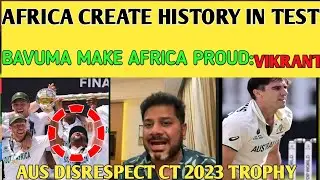 Markram Heroics South Africa Make History/Vikrant  reaction on South Africa Beat Aus in WTC FINAL