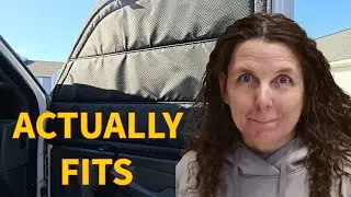 Do Van N Camp Window Covers Really Fit? Chevy Van Test