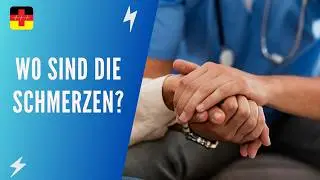 Kommunikation über Schmerzen: Wichtige Vokabeln & Quiz für die Pflege! 💬😖 Deutsch lernen