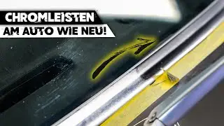Reanimating chrome trim on the 560 SL &ndash; Before/After
