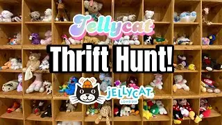 Thrift Score! Retired JELLYCAT for $1.00! &bull; Thrifting Plushie Hunt Stuffed Animals For Cheap Budget