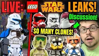 🔴LIVE: The Future of 2023/2024 LEGO Star Wars Clone Troopers Discussion!