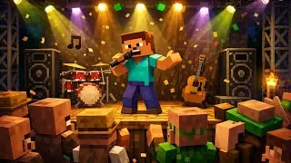 Мой концерт в мире Minecraft: &laquo;Баба Валя&raquo; и &laquo;Ба, ты слышала?&raquo; 