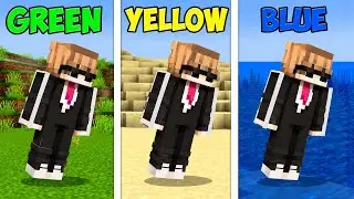 💎 I Found Diamonds in Minecraft Without Touching Red & Blue!