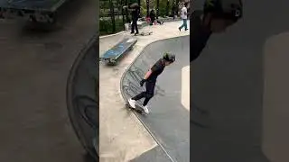 He Can Do It! #skateboarding #skatepark #nobadweather #brooklynnyc #kids
