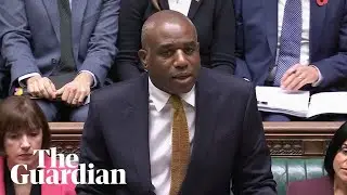 PMQs: David Lammy takes questions in parliament &ndash; watch live