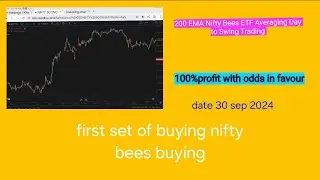 nifty bees etf Trading || part-2