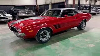 *SOLD* 1973 Dodge Challenger Rallye Numbers Matching 340 / 4 Speed #519434