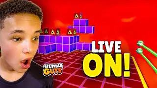 TERÇOU COM AS LENDAS! - STUMBLE GUYS AO VIVO!