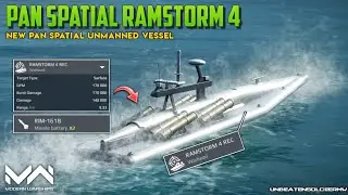 Modern Warships : Pan Spatial RAMSTORM 4 Unmanned Vessel || VIP Battlepass || MW